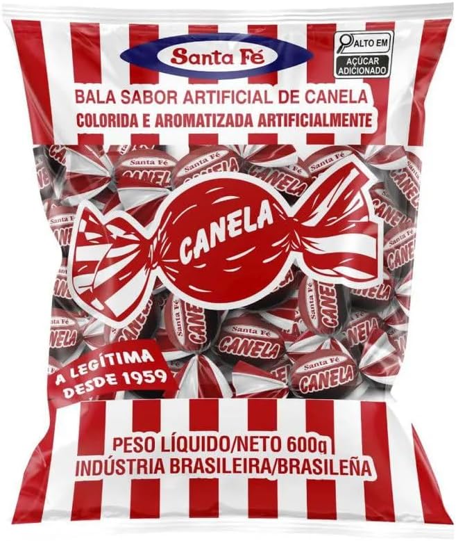 SANTA F� BALA DURA CANELA PCT 600G